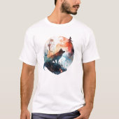 wolf t-shirt (Voorkant)