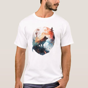 wolf t-shirt