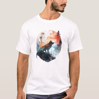 wolf t-shirt