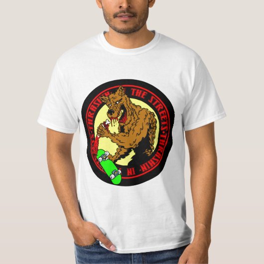 WOLF T-SHIRT (Voorkant)