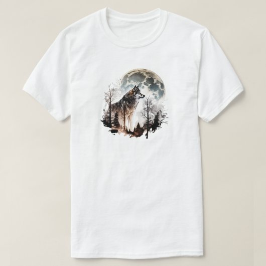 Wolf T-shirt (Design voorkant)