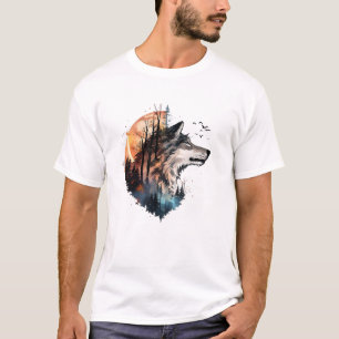 wolf t-shirt