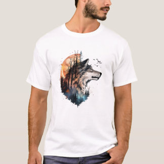 wolf t-shirt