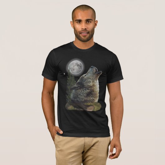 Wolf t-shirts (Voorkant volledig)