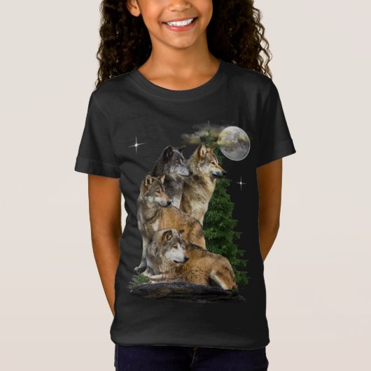 wolf t-shirts (Voorkant)