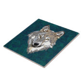 wolf tegeltje (Zijkant)