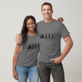 Wolf Text Graphic Logo T-Shirt (Unisex)