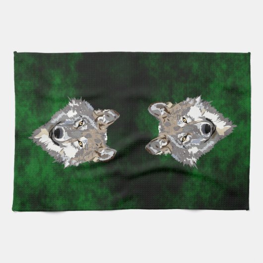 Wolf Theedoek (Horizontaal)