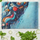 Wolf Theedoek (Gevouwen)