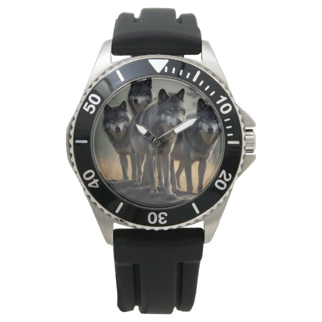 Wolf Tijdstuk Horloge (Voorkant)