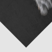Wolf Tissuepapier (Detail)