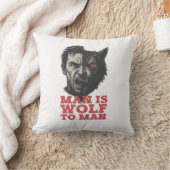 Wolf to Man Kussen (Deken)