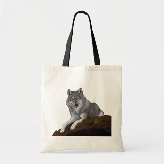 Wolf Tote Bag (Voorkant)