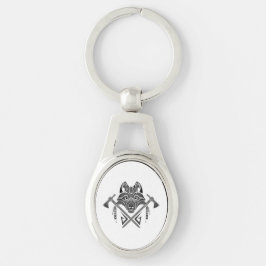 Wolf Totem Sierkussen Sleutelhanger