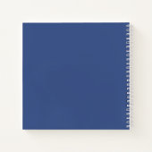 Wolf traditionele folk patroon notitieboek (Achterkant)