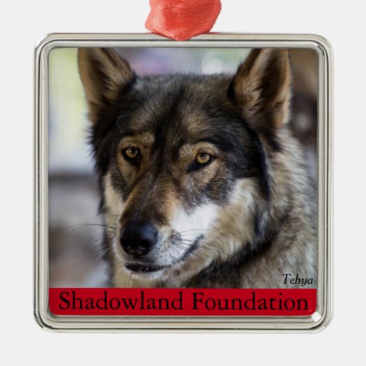 Wolf Tree Ornament (Voorkant)