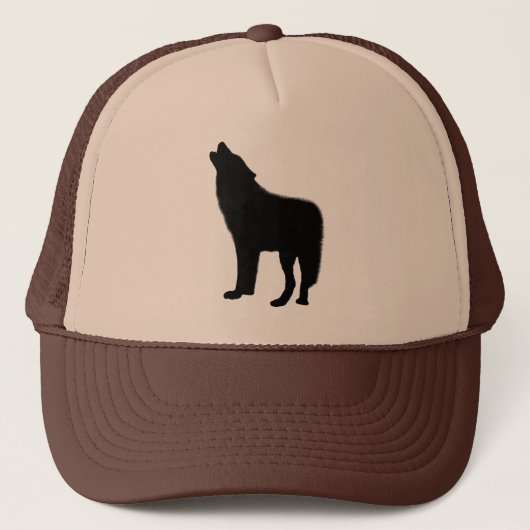 Wolf Trucker Hat Trucker Pet (Voorkant)
