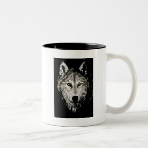 Wolf Tweekleurige Koffiemok