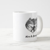 Wolf Valentine Mug (Devant droit)