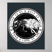 Wolf van Odin Poster (Voorkant)