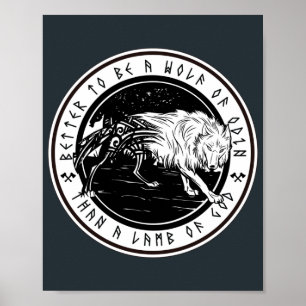 Wolf van Odin Poster