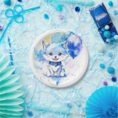 Wolf Verjaardag Papieren Bordje (Feest)