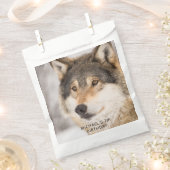 Wolf verjaardagsfeest jongen bedankzakje (Geknipt)