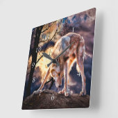 WOLF VOLLE MAAN REACTIES VIERKANTE KLOK (Hoek)