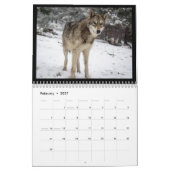 Wolf Wall Agenda Kalender (Feb 2027)