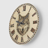 Wolf Wandklok Grote Klok (Hoek)