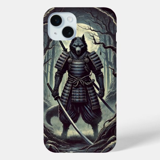 Wolf warrior - Iphone hoesje (Achterkant)