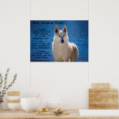 Wolf Warrior Poster (Keuken)