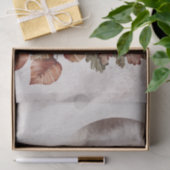 Wolf Waterverf Autumn Herfst Tissuepapier (Geschenk)