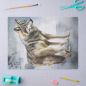 Wolf Waterverf Tissuepapier (Craft)