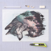 Wolf Waterverf Tissuepapier (Craft)