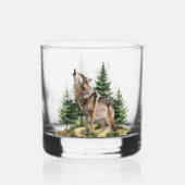 Wolf Whisky Glas (Achterkant)