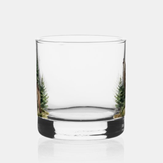 Wolf Whisky Glas (Links)