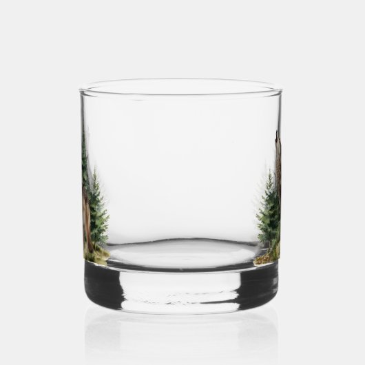 Wolf Whisky Glas (Rechts)