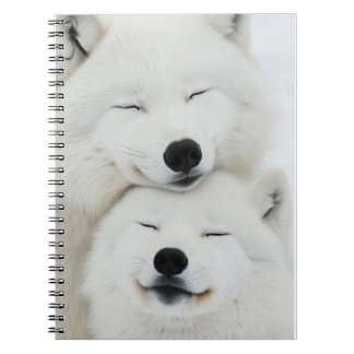 Wolf Wild Animal Loving Portrait Notitieboek