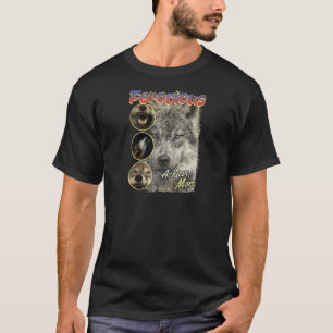 Wolf Wilde Dier Spirituele Wolven Motivatie Ragla T-shirt