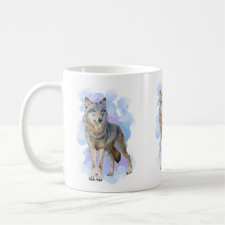 Wolf wildlife coffee mok