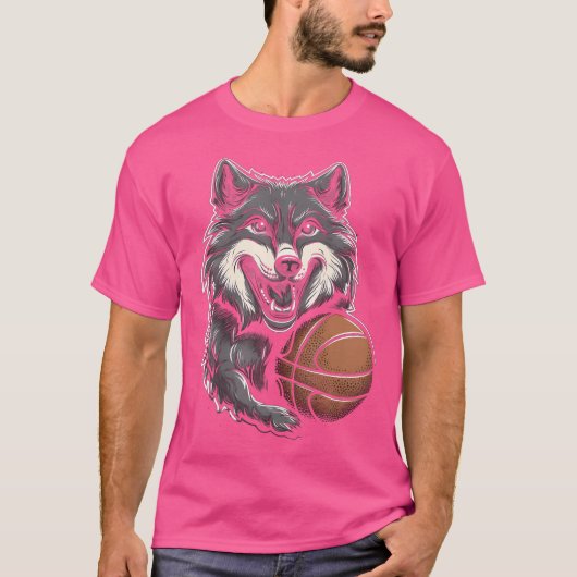 Wolf Wolf Voor Mannen Wolf Vrouwen Wolf Moon T-shirt (Voorkant)