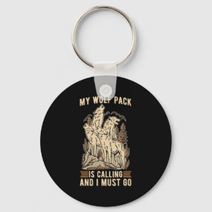 Wolf Wolves Sleutelhanger