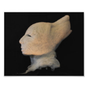 Wolf Woman Print Foto Afdruk