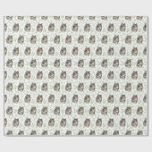 Wolf Wrapping Paper Cadeaupapier (Vlak)