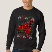 Wolf     Xmas Lights Ugly Christmas Sweater (Voorkant)