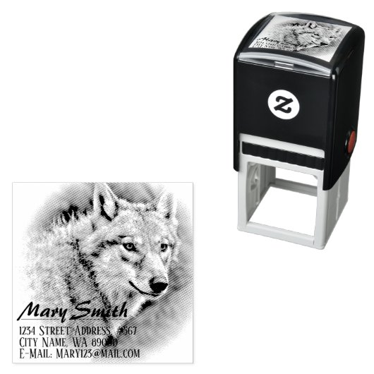 Wolf Zelfinktende Stempel (In situ)