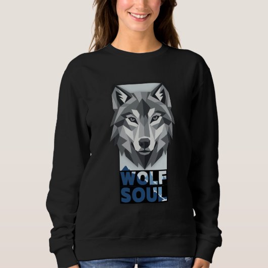 Wolf ziel trui (Voorkant)