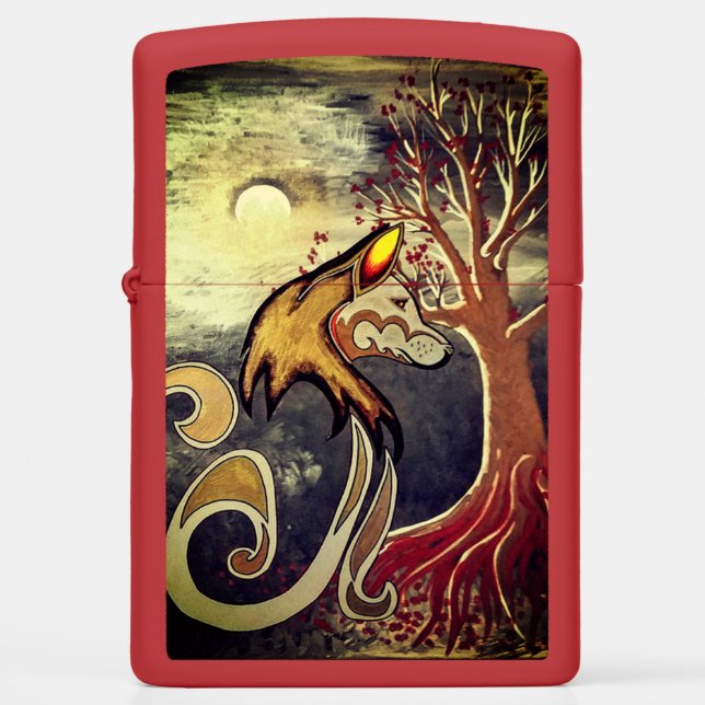 Wolf Zippo (Voorkant)