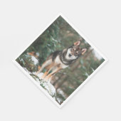 Wolfdog Servet (Hoek)